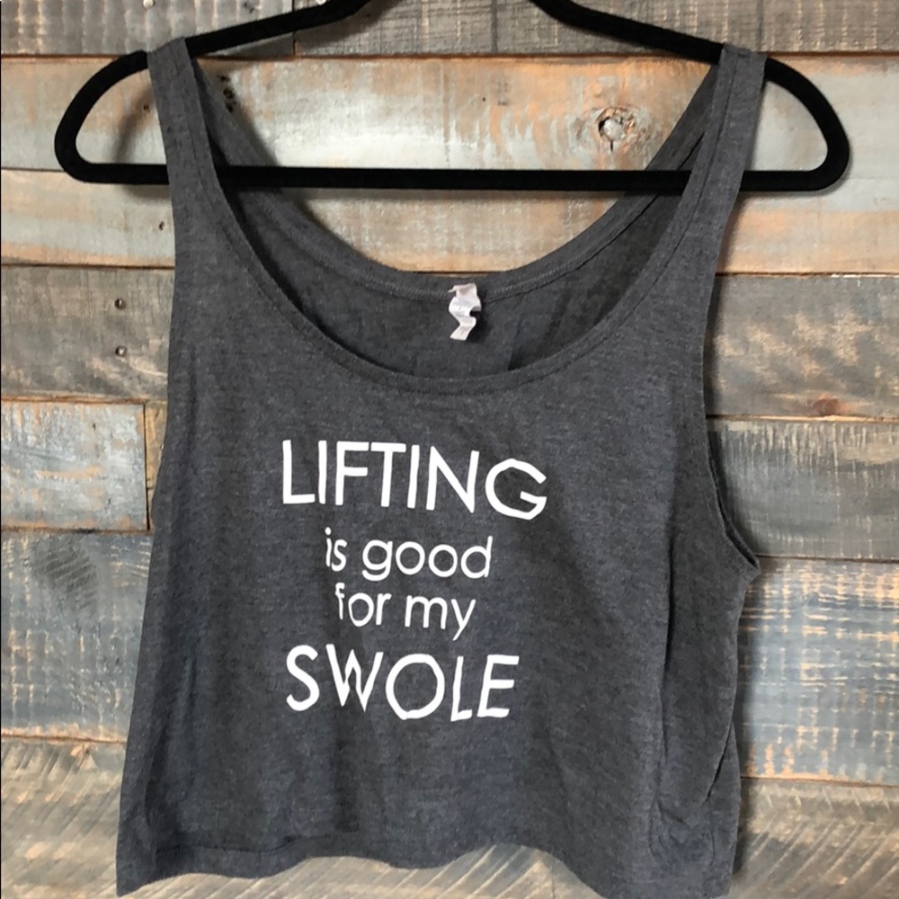 SWOLE crop top